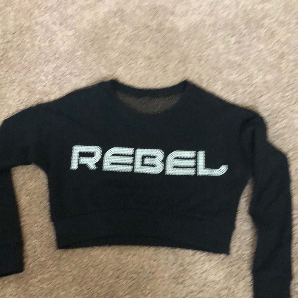 Rebel Athletic Cropped Sweatshirt